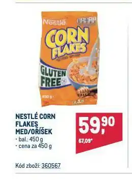 Makro Nestlé corn flakes nabídka