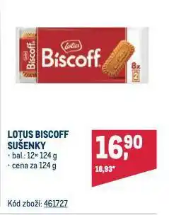 Makro Lotus sušenky nabídka