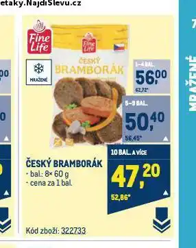 Makro Český bramborák nabídka
