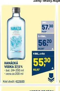 Makro Hanácká vodka nabídka
