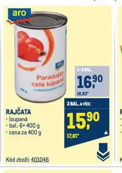 Makro Rajčata nabídka