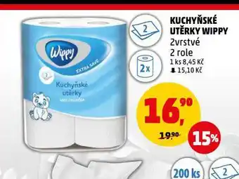 Penny Market Kuchyňské utěrky wippy nabídka