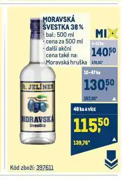 Makro Moravská švestka nabídka
