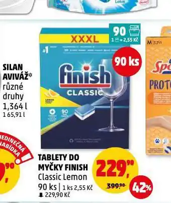 Penny Market Finish tablety do myčky nabídka