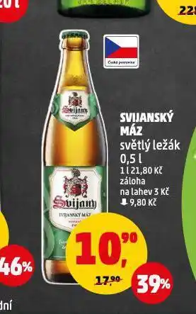 Penny Market Pivo svijanský máz nabídka