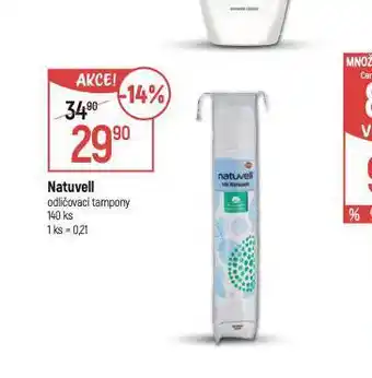 Globus Natuvell odličovací tampony nabídka