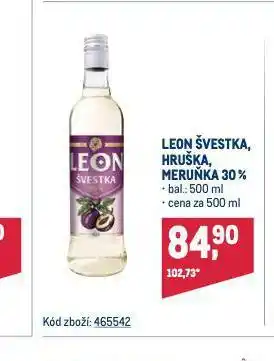 Makro Leon švestka nabídka