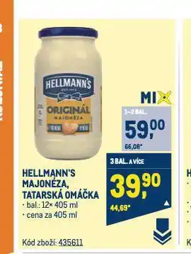 Makro Hellmann's majonéza nabídka
