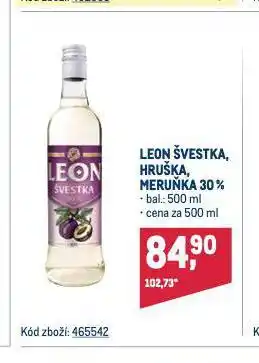 Makro Leon meruňka nabídka