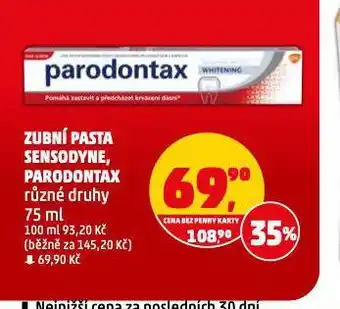 Penny Market Parodontax zubní pasta nabídka
