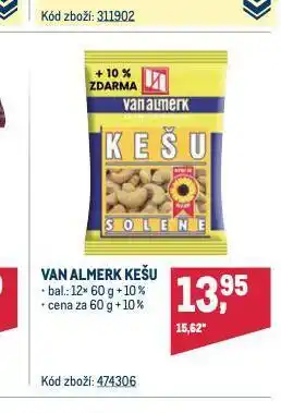 Makro Kešu nabídka