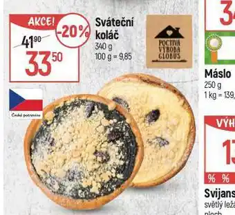 Globus Sváteční koláč nabídka