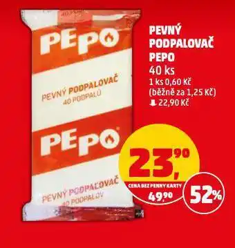 Penny Market Pevný podpalovač pepo nabídka