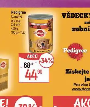 Globus Pedigree konzerva pro psy nabídka