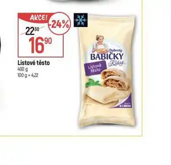 Globus Listové těsto nabídka