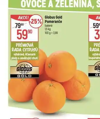 Globus Pomeranče nabídka