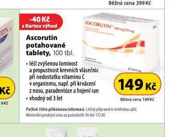Dr. Max Ascorutin potahované tablety nabídka