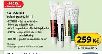 Swissdent zubní pasta