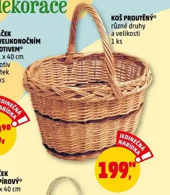 Penny Market Koš proutěný nabídka