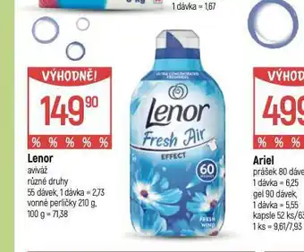 Globus Lenor aviváž nabídka