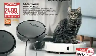 Globus Robotický vysavač eta nabídka