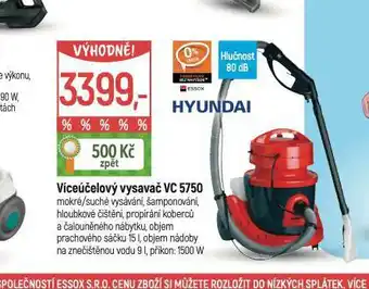 Globus Víceúčelový vysavač hyundai nabídka