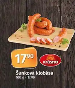 Coop Šunková klobása nabídka