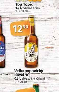 Coop Pivo velkopopovický kozel 10 nabídka