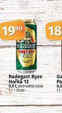 Coop Pivo radegast ryze hořká 12 nabídka