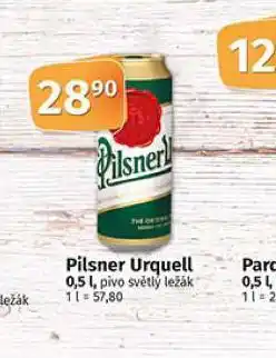Coop Pivo pilsner urquell nabídka