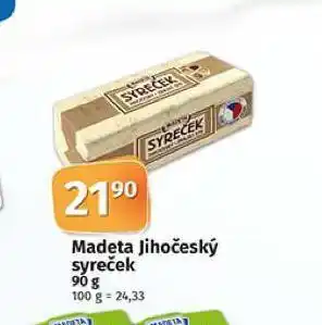 Coop Madeta jihočeský syreček nabídka