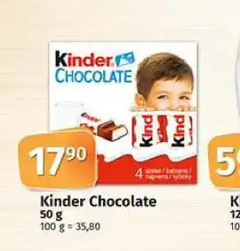 Coop Kinder chocolate nabídka