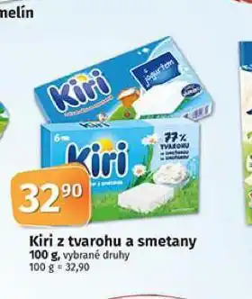 Coop Kiri z tvarohu a smetany nabídka