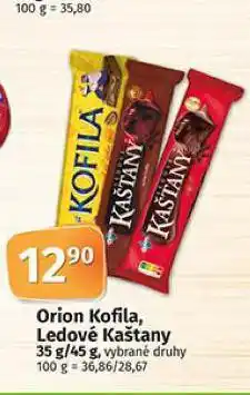 Coop Orion kofila. ledové kaštany nabídka