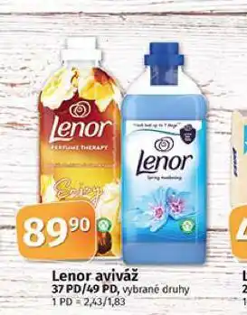 Coop Lenor aviváž nabídka