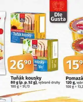 Coop Tuňák kousky nabídka