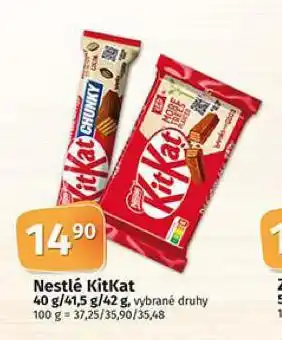 Coop Nestlé kitkat nabídka