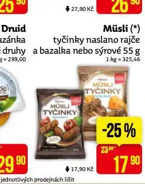 Musli tyčinky