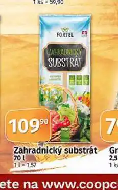 Coop Zahradnický substrát nabídka