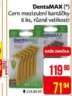 Dentamax mezizubní kartáček