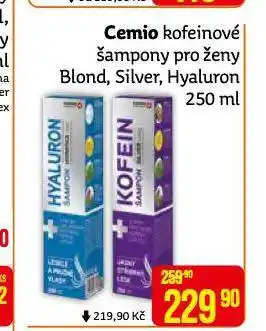 Teta Cemio kofeinový šampon nabídka