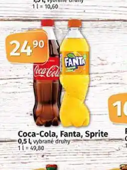 Coop Coca cola, fanta, sprite nabídka