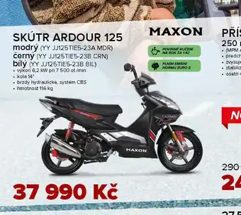 Auto Kelly Skútr ardour 125 nabídka