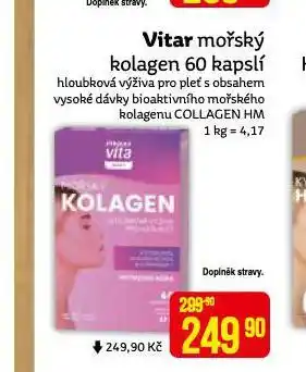 Teta Vitar mořský kolagen nabídka