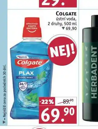 Rossmann Colgate ústní voda nabídka