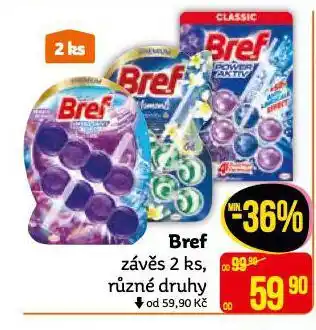 Teta Bref wc závěs nabídka