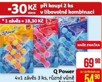 Teta Q power závěs nabídka