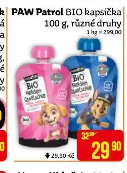 Teta Paw patrol bio kapsička nabídka