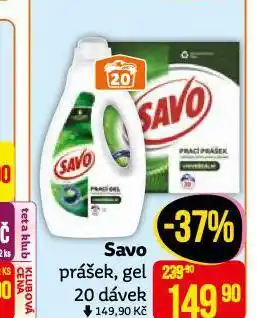 Teta Savo prací prostředek nabídka