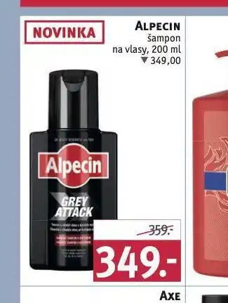 Rossmann Alpecin šampon nabídka